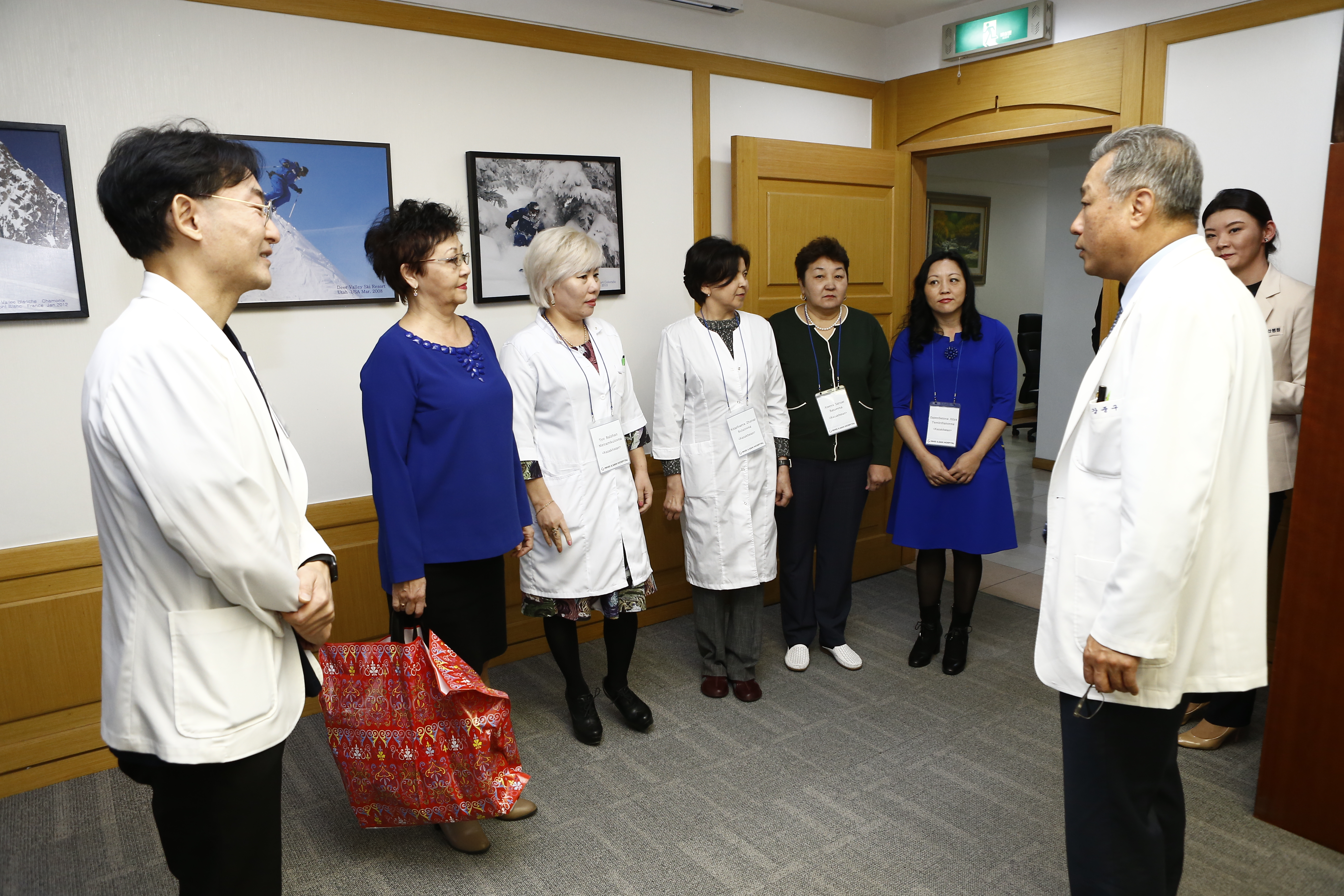 카자흐스탄 국립병원 의료진 방문